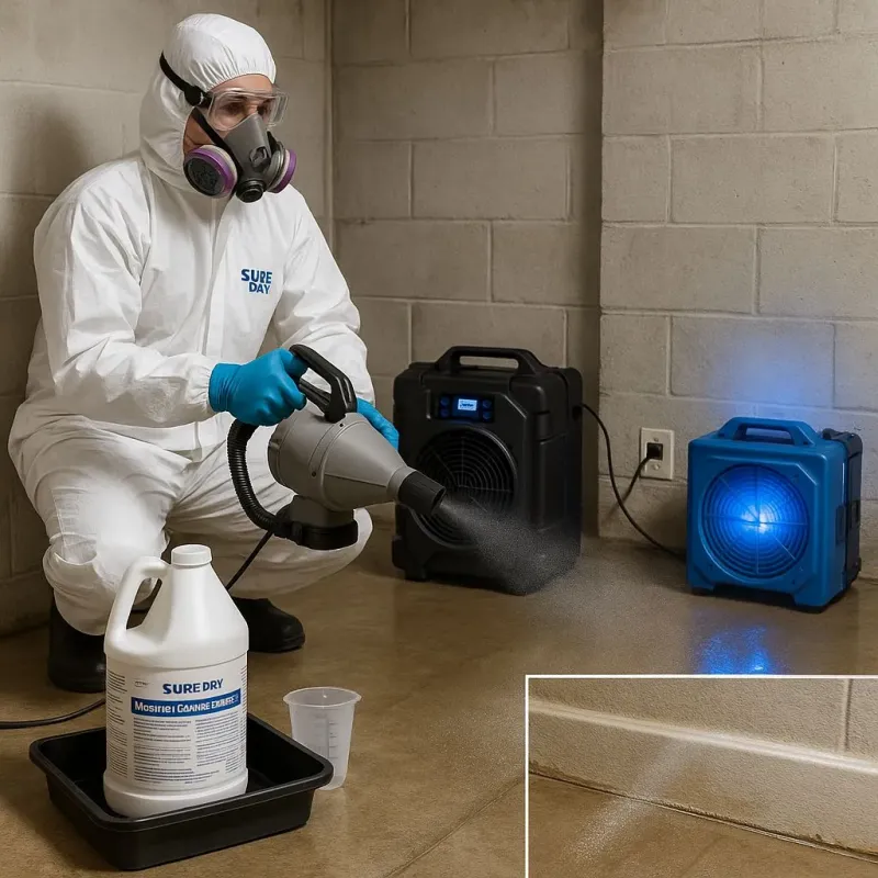 Sanitization and Odor Removal process in Mount Vernon, TX
