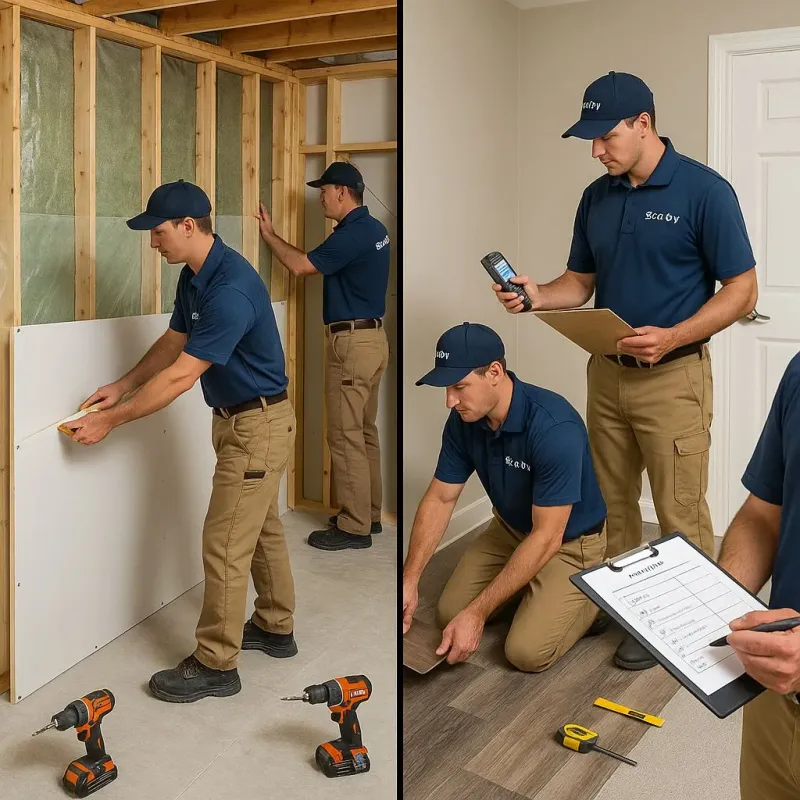 Repairs and Reconstruction process in Mount Vernon, TX
