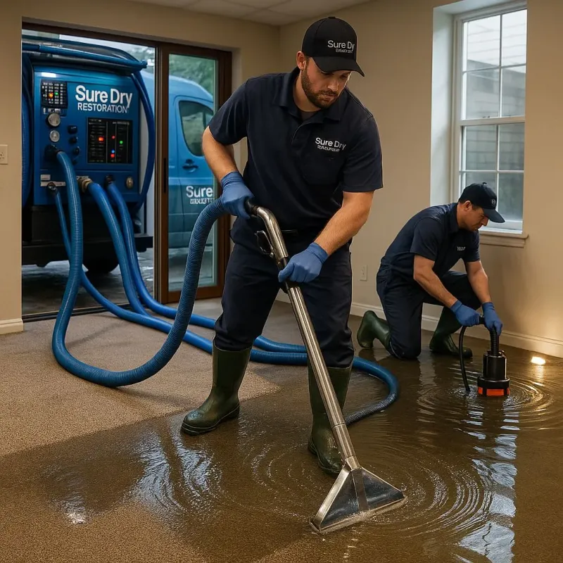 Water Extraction and Removal process in Mount Vernon, TX